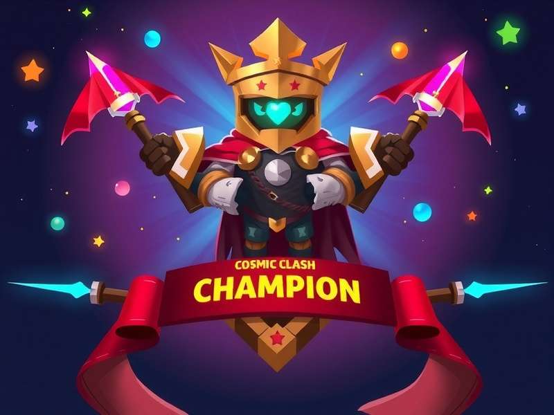 Cosmic Clash Champion Game Banner